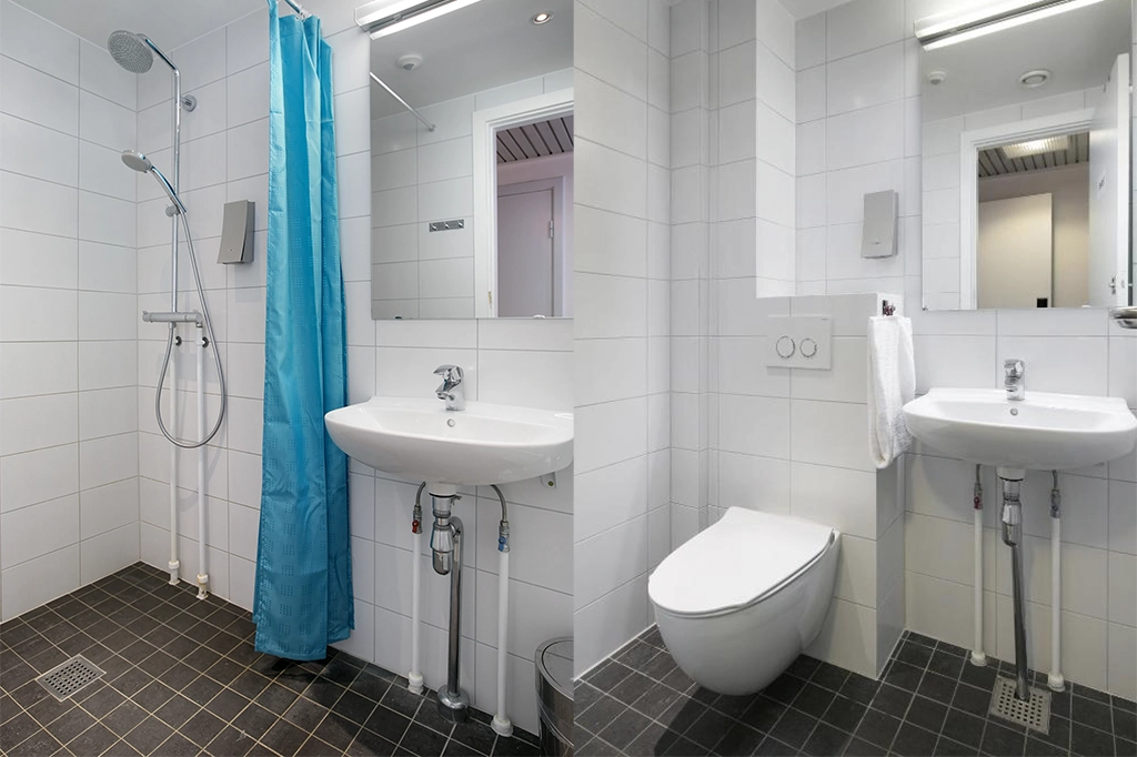 bathrooms